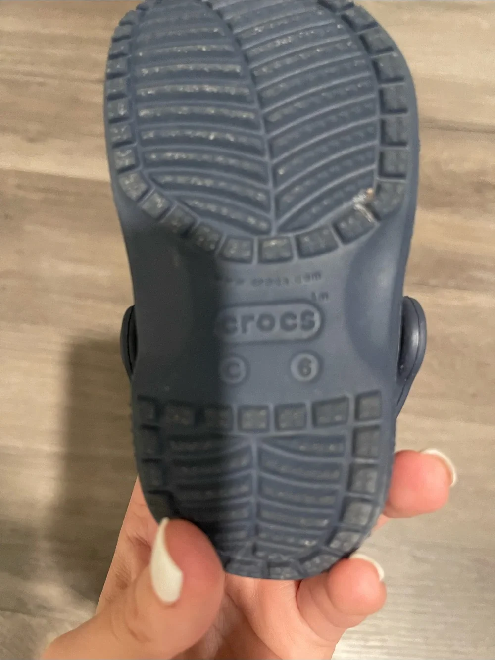 CROCS Kids Navy Blue Classic Clog